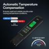 imageVIVOSUN Digital pH and TDS Meter Kits 001pH High Accuracy Pen Type pH Meter  2 Readout Accuracy 3in1 TDS EC Temperature Meter for Hydroponics Pool and Aquarium Yellow Blue UL CertifiedBlack