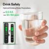 imageVIVOSUN Digital pH and TDS Meter Kits 001pH High Accuracy Pen Type pH Meter  2 Readout Accuracy 3in1 TDS EC Temperature Meter for Hydroponics Pool and Aquarium Yellow Blue UL CertifiedBlackWhite