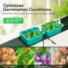 imageVIVOSUN Durable Waterproof Seedling Heat Mat 10quot x 2075quot UL ampamp METCertified Warm Hydroponic Heating Pad for Germination Indoor Gardening Greenhouse3x20