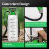 imageVIVOSUN Pump Sprayer 1 Gallon Portable Water Spray Bottle in Lawn and Garden Yard Weed Sprayer for Plants with 3 Nozzles Adjustable Shoulder Strap Pressure Relief Valve18 gal 7L