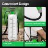 imageVIVOSUN Pump Sprayer 1 Gallon Portable Water Spray Bottle in Lawn and Garden Yard Weed Sprayer for Plants with 3 Nozzles Adjustable Shoulder Strap Pressure Relief Valve21 gal 8L