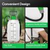 imageVIVOSUN Pump Sprayer 1 Gallon Portable Water Spray Bottle in Lawn and Garden Yard Weed Sprayer for Plants with 3 Nozzles Adjustable Shoulder Strap Pressure Relief Valve13 gal 5L