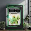 imageVIVOSUN S276 32quotx32quotx63quot Grow Tent High Reflective Mylar with Observation Window and Floor Tray for Hydroponics Indoor Plant for VS1500Black
