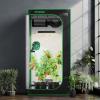 imageVIVOSUN S276 32quotx32quotx63quot Grow Tent High Reflective Mylar with Observation Window and Floor Tray for Hydroponics Indoor Plant for VS1500Black