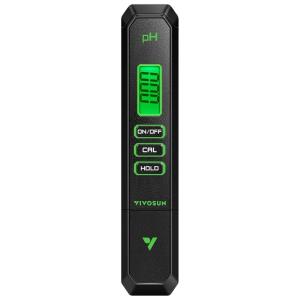 imageVIVOSUN Digital pH and TDS Meter Kits 001pH High Accuracy Pen Type pH Meter  2 Readout Accuracy 3in1 TDS EC Temperature Meter for Hydroponics Pool and Aquarium Yellow Blue UL CertifiedBlack