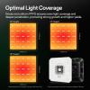 imageVIVOSUN AeroLight Wing AW200 Tunable Spectrum LED Grow Light 200W with Integrated Circulation Fan Compatible with App Used with Controller E42AE25 to Achieve More Functions 2x43x3Ft Coverage2x4 200W SE