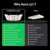 imageVIVOSUN AeroLight Wing AW200 Tunable Spectrum LED Grow Light 200W with Integrated Circulation Fan Compatible with App Used with Controller E42AE25 to Achieve More Functions 2x43x3Ft Coverage4x4 400W Pro