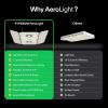 imageVIVOSUN AeroLight Wing AW200SE LED Grow Light 200W with Integrated Circulation Fan Compatible with App Used with Growhub Controller E42AE25 to Achieve More Functions for 2x43x3 Grow Tent4x4 400W