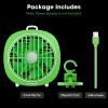 imageVIVOSUN AeroWave D4 4 Grow Tent Clip Fan with Magnetic Hook 3Speed Strong ampamp Quiet Airflow Adjustable Airflow Angle for Hydroponics Circulation ampamp Cooling Green 1PackVIVOSUN Green