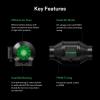 imageVIVOSUN Smart Air Filtration PRO G4 Kit 4quot AeroZesh G4 Inline Duct Fan wGrowHub E42A Temp Humidity WiFiController Carbon Filter ampamp Ducting Cooling ampamp Ventilation System for Grow Tent HydroponicsBlackgreen Blades