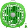 imageVIVOSUN AeroWave D4 4 Grow Tent Clip Fan with Magnetic Hook 3Speed Strong ampamp Quiet Airflow Adjustable Airflow Angle for Hydroponics Circulation ampamp Cooling Green 1PackVIVOSUN Green