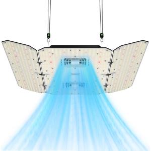 imageVIVOSUN AeroLight Wing AW200SE LED Grow Light 200W with Integrated Circulation Fan Compatible with App Used with Growhub Controller E42AE25 to Achieve More Functions for 2x43x3 Grow Tent4x4 400W