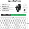imageVIVOSUN 4 Depth Ground Grid 9x17 ft HighDensity HDPE Geo Cell 1885 lbs per sq ft Load Foldable ampamp Tensile Easy Installation with Gloves Perfect for Gardens Driveways Pathways Slopes2 inch depth 6517ft