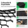 imageVIVOSUN 4 Depth Ground Grid 9x17 ft HighDensity HDPE Geo Cell 1885 lbs per sq ft Load Foldable ampamp Tensile Easy Installation with Gloves Perfect for Gardens Driveways Pathways Slopes3 inch depth 6517ft
