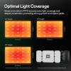 imageVIVOSUN 2Pack AeroLight A100 Tunable Spectrum LED Grow Light 100W with Integrated Circulation Fan ampamp Growhub Controller E42A Compatible with App ampamp E25 2x43x3Ft Coverage2x4 200W Pro