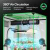 imageVIVOSUN 2Pack AeroLight A100 Tunable Spectrum LED Grow Light 100W with Integrated Circulation Fan ampamp Growhub Controller E42A Compatible with App ampamp E25 2x43x3Ft Coverage4x4 400W Pro