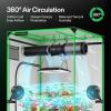 imageVIVOSUN 2Pack AeroLight A100 Tunable Spectrum LED Grow Light 100W with Integrated Circulation Fan ampamp Growhub Controller E42A Compatible with App ampamp E25 2x43x3Ft Coverage4x4 400W