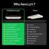 imageVIVOSUN AeroLight Wing AW400SE ampamp GrowHub Controller E25 LED Grow Light 400W with Integrated Circulation Fan Full Spectrum Compatible with App ampamp E42A 4x45x5 Coverage2x2 100W
