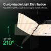 imageVIVOSUN AeroLight Wing AW400SE ampamp GrowHub Controller E25 LED Grow Light 400W with Integrated Circulation Fan Full Spectrum Compatible with App ampamp E42A 4x45x5 Coverage4x4 400W
