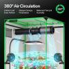 imageVIVOSUN AeroLight Wing AW400SE ampamp GrowHub Controller E25 LED Grow Light 400W with Integrated Circulation Fan Full Spectrum Compatible with App ampamp E42A 4x45x5 Coverage27x27 150W
