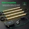 imageVIVOSUN Lumaray LED Grow Light Bars 164Bar Full Spectrum Side Lighting with 60 Red Light up to 25 Yields for Grow Tents Greenhouses Magnet Reliability Upgraded SGS Compatible4 Pack