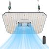 imageVIVOSUN AeroLight Wing AW400SE ampamp GrowHub Controller E25 LED Grow Light 400W with Integrated Circulation Fan Full Spectrum Compatible with App ampamp E42A 4x45x5 Coverage2x2 100W