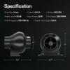 imageVIVOSUN 4 Inch Inline Fan and 4 Inch Air Carbon Filter Smellines Control with Australia Virgin Charcoal for Inline Duct Fan Grow Tent Prefilter Included Reversible Flange 4quot x 12quot