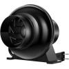 imageVIVOSUN 4 Inch Inline Ventilation Fan with Dryer Vent Hose 4 inch Aluminum Foil Ducting 16FT Long HeavyDuty Dryer Hose Vent Kit for HVAC Ventilation Exhaust Duct Fan Systems Black Flexib