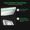 imageVIVOSUN Grow Lights 4 ft and Bulbs 54W 6500K HO Fluorescent Tubes Light Bulbs Cool White Bulb for 46 Inches T5 Light Fixtures T5 Grow Lights for Indoor Plants Pack of 5