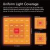 imageVIVOSUN VS1000 LED Grow Light Trellis Netting and Digital Hygrometer Sosen Driver Dimmable Lights Sunlike Full Spectrum