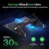 imageVIVOSUN VS1000 LED Grow Light with Full Spectrum Diodes ampamp Sosen Driver Dimmable Lights and 2Pair 18 Inch Adjustable Grow Light Hanger