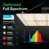 imageVIVOSUN VS1500 LED Grow Light and RJ11 Cable Male to Male Connects Grow Lights to GrowHub Controller E42A Telephone Extension Cord for RJ11 to RJ11 Devices 10 Feet