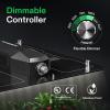 imageVIVOSUN VS1500 LED Grow Light and RJ11 Cable Male to Male Connects Grow Lights to GrowHub Controller E42A Telephone Extension Cord for RJ11 to RJ11 Devices 10 Feet
