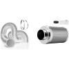 imageVIVOSUN 4 Inch Air Carbon Filter Smellines Control and 4 Inch 8 Feet NonInsulated Flex Air Aluminum Ducting