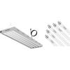 imageVIVOSUN Grow Lights 4 ft and Bulbs 54W 6500K HO Fluorescent Tubes Light Bulbs Cool White Bulb for 46 Inches T5 Light Fixtures T5 Grow Lights for Indoor Plants Pack of 5