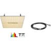 imageVIVOSUN VS4000 LED Grow Light and RJ11 Cable Male to Male Connects Grow Lights to GrowHub Controller E42A Telephone Extension Cord for RJ11 to RJ11 Devices 10 Feet