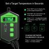 imageVIVOSUN Digital Heat Mat Thermostat Controller and Durable Waterproof Seedling Heat Mat 10quot x 2075quot UL ampamp METCertified Warm Hydroponic Heating Pad for Germination Indoor Gardening