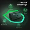 imageVIVOSUN GrowHub Outlet Controller A10 Smart WiFi Outlet Smart Plug 15A 1800W Remote Control Compatible with Vivosun App for Grow Tent