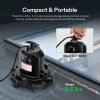 imageVIVOSUN Submersible Water Pump 14HP 1620GPH Utility Pump Thermoplastic Sump Pump with 10ft Cable Compact and Portable Ideal for Ponds Basements Swimming Pools Hot Tubs Draining18 HP1575 GPH
