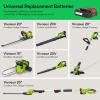 imageVIVOSUN 12 Cordless String Trimmer and Edger 20V 20Ah Weed Eater 2Speed Control with Adjustable Head Pole ampamp Handle Spool Lightweight ampamp Compact Trimmer 2Pcs Batteries and Fast Charger IncludedString Trimmer with 20V Battery x2 Pack