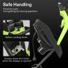 imageVIVOSUN 15Amp Electric Wood Chipper Shredder with 157quot Hopper ampamp 50L Collection Bag Includes Plunger Extra Carbon Blades Safety Goggles ampamp Gloves for Yard Waste Branches and Leaves Green