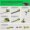 imageVIVOSUN 20quot Cordless Pole Hedge Trimmer 20V Electric Bush Trimmer with 20 DualAction Laser Blade Adjustable Cutting Head 055quot Cutting Capacity 20AH Battery and Fast Charger IncludedHedge Trimmer with 20V Battery x2 Pack