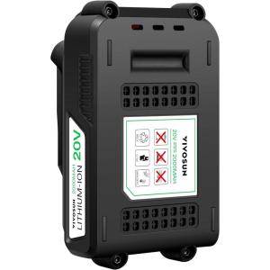 imageVIVOSUN 20V 20Ah Battery Lithium Ion Battery Compatible 20V Cordless Pruning Range Products