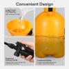 imageVIVOSUN 08Gal3L Pump Pressure Sprayer Pressurized Water Spray Bottle with Adjustable Shoulder Strap Adjustable Nozzle Safety Valve ampamp Additional Seals Ideal for Watering Fertilizing Cleaning08 Gallon3L