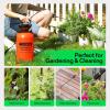 imageVIVOSUN 135Gallon Pump Pressure Sprayer Pressurized Lawn ampamp Garden Water Spray Bottle with Adjustable Shoulder Strap for Spraying Plants Garden Watering and Household CleaningOrange