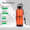 imageVIVOSUN 135Gallon Pump Pressure Sprayer Pressurized Lawn ampamp Garden Water Spray Bottle with Adjustable Shoulder Strap for Spraying Plants Garden Watering and Household CleaningOrange