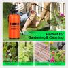 imageVIVOSUN 135Gallon Pump Pressure Sprayer Pressurized Lawn ampamp Garden Water Spray Bottle with Adjustable Shoulder Strap for Spraying Plants Garden Watering and Household CleaningOrange