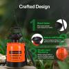 imageVIVOSUN 135Gallon Pump Pressure Sprayer Pressurized Lawn ampamp Garden Water Spray Bottle with Adjustable Shoulder Strap for Spraying Plants Garden Watering and Household CleaningOrange