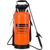 imageVIVOSUN 135Gallon Pump Pressure Sprayer Pressurized Lawn ampamp Garden Water Spray Bottle with Adjustable Shoulder Strap for Spraying Plants Garden Watering and Household CleaningOrange