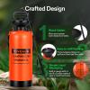 imageVIVOSUN 135Gallon Pump Pressure Sprayer Pressurized Lawn ampamp Garden Water Spray Bottle with Adjustable Shoulder Strap for Spraying Plants Garden Watering and Household CleaningOrange